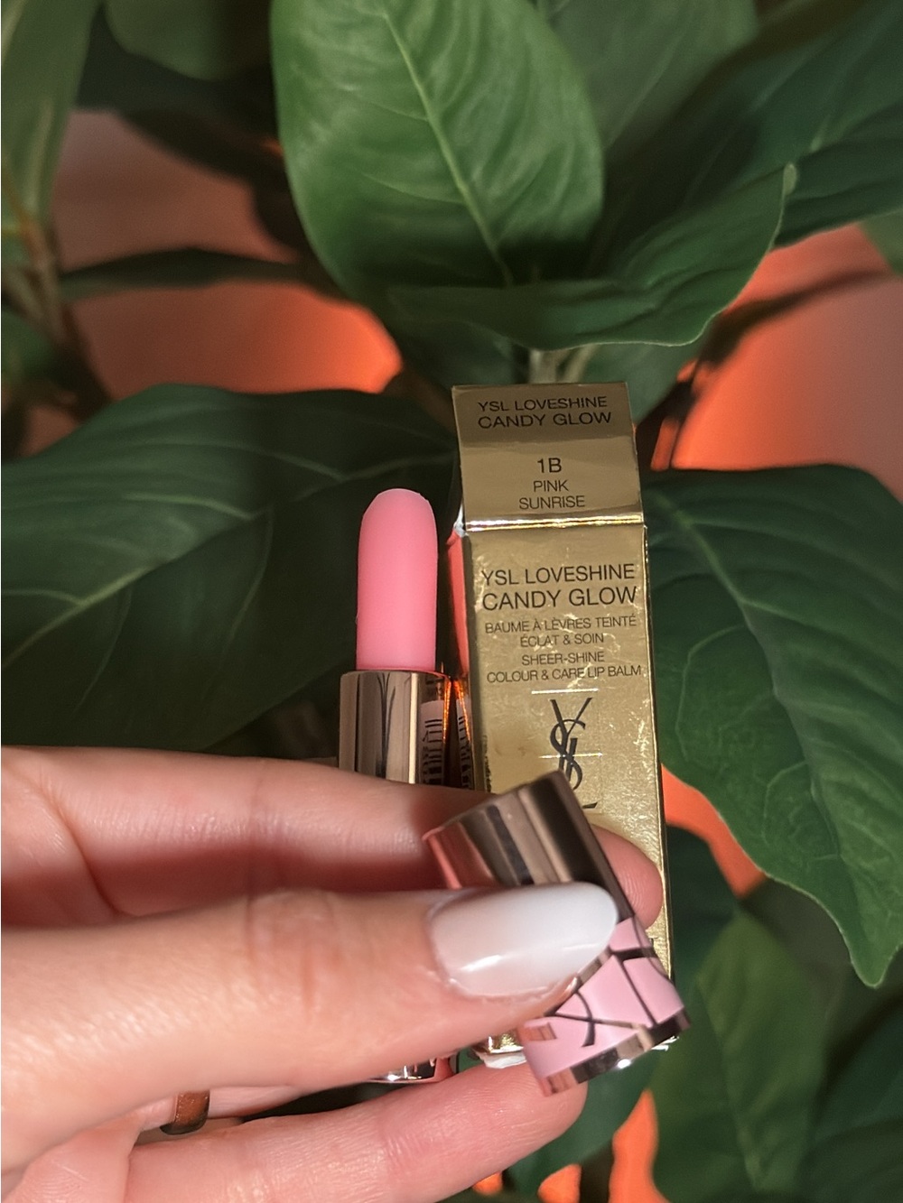 Yves Saint Laurent LoveShine Candy Glow Sheer Lip Balm — Pink